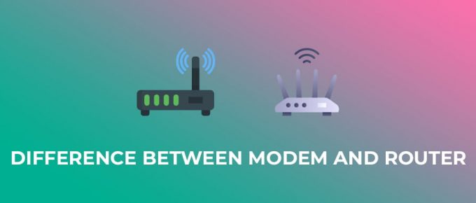 Difference Between Modem And Router