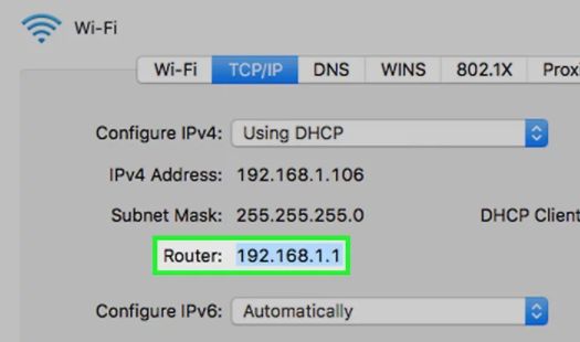 Primary DHCP Setup