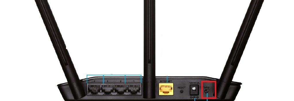 WPS in D-Link router