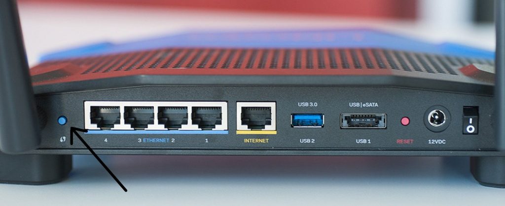 WPS in Linksys router