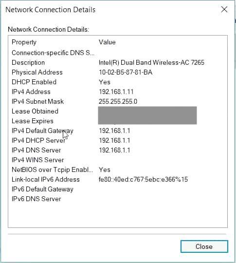 Keep Primary Router's Details Handy