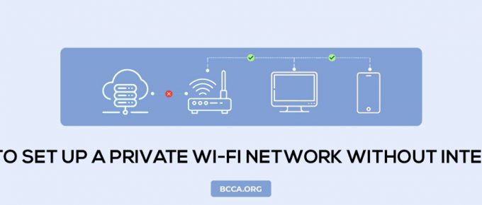 How to Setup Private WiFi Network without Internet