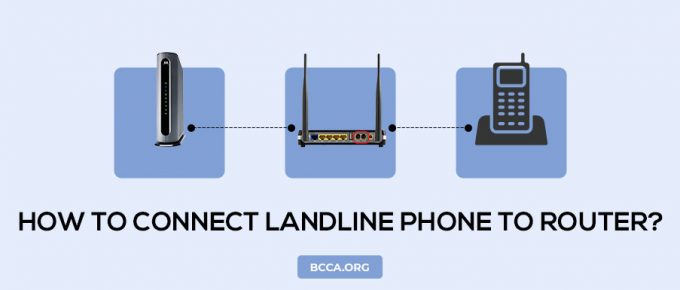 How to Connect Landline Phone to Router