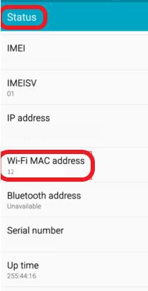 Retrieving WiFi MAC Address