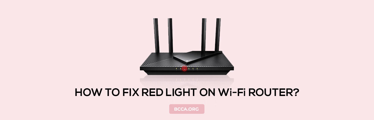 HOW TO FIX RED LIGHT ON WIFI ROUTER