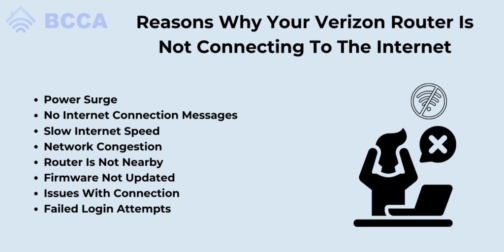 Reasons Why Your Verizon Router Is Not Connecting To The Internet