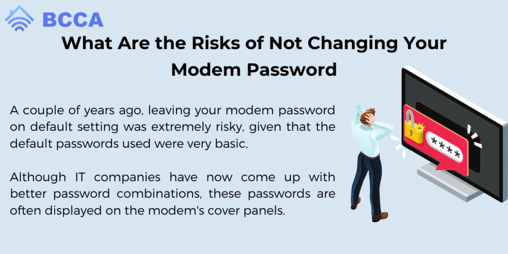 What Are the Risks of Not Changing Your Modem Password