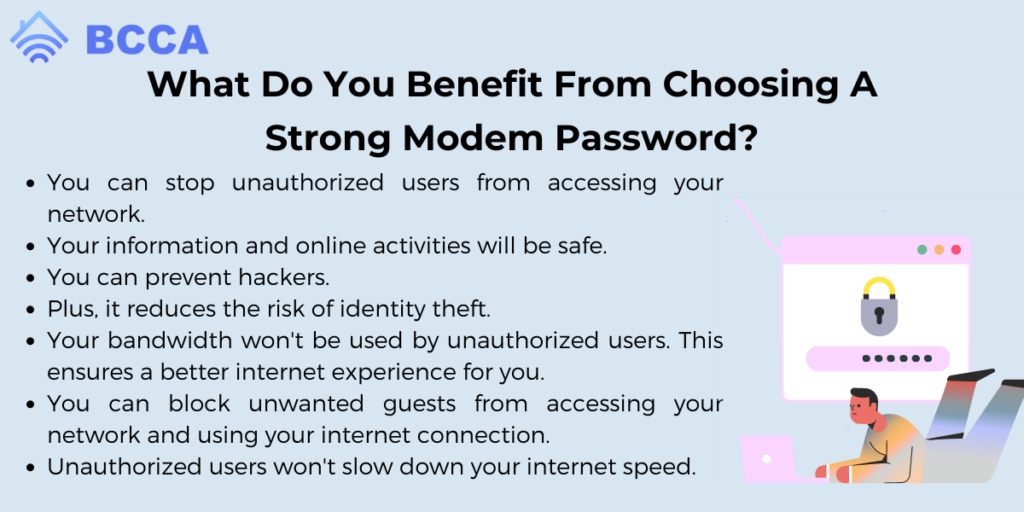 What Do You Benefit From Choosing A Strong Modem Password