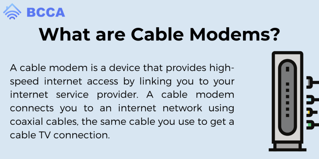 What Are Cable Modems