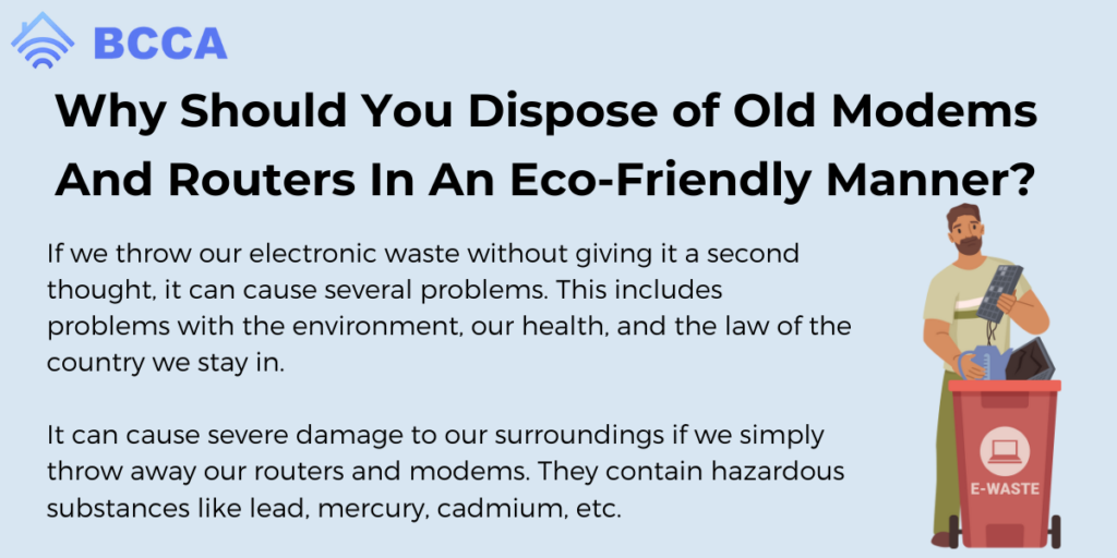 Why Should You Dispose of Old Modems And Routers In An Eco-Friendly Manner