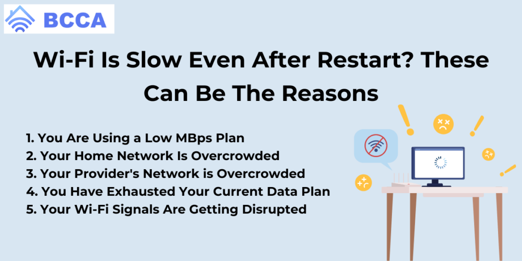 Wi-Fi Is Slow Even After Restart? These Can Be The Reasons
