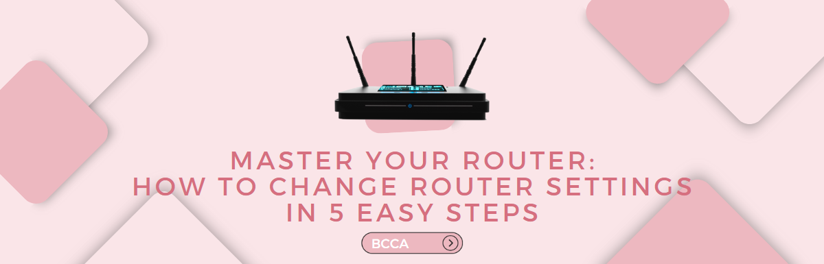 how to change router settings