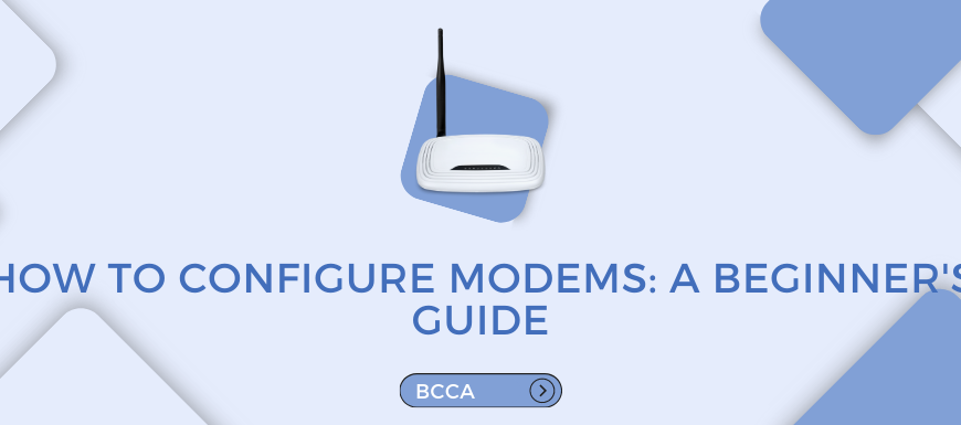 how to configure modems