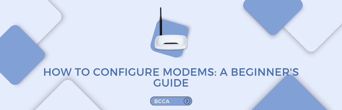 how to configure modems
