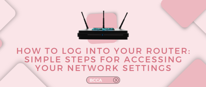 how to log into router