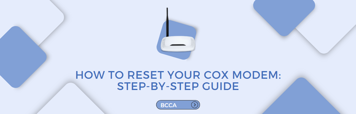 how to reset cox modem