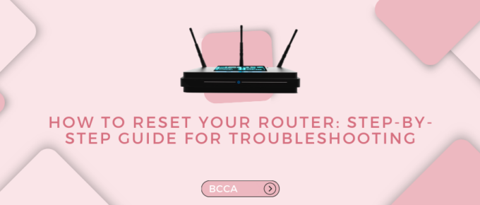 how to reset router