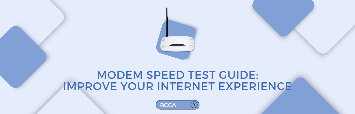modem speed test