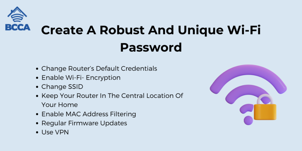 Create A Robust And Unique Wi-Fi Password