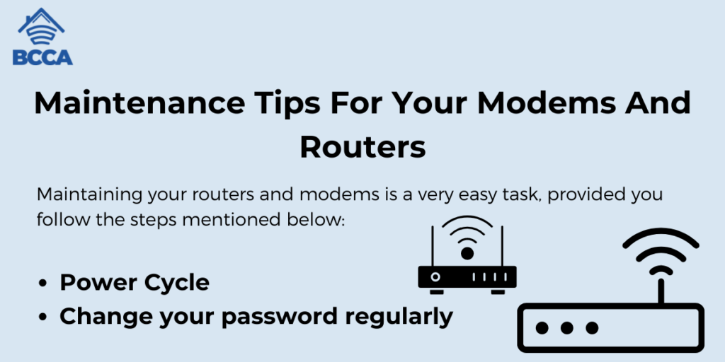 Maintenance Tips For Your Modems And Routers