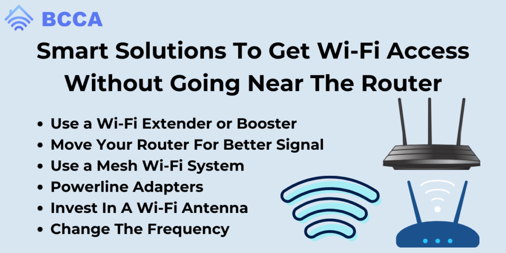 Smart Solutions to Get Wi-Fi Access Without Going Near The Router