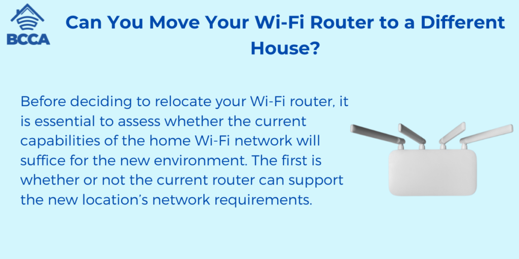 Can You Move Your Wi-Fi Router to a Different House
