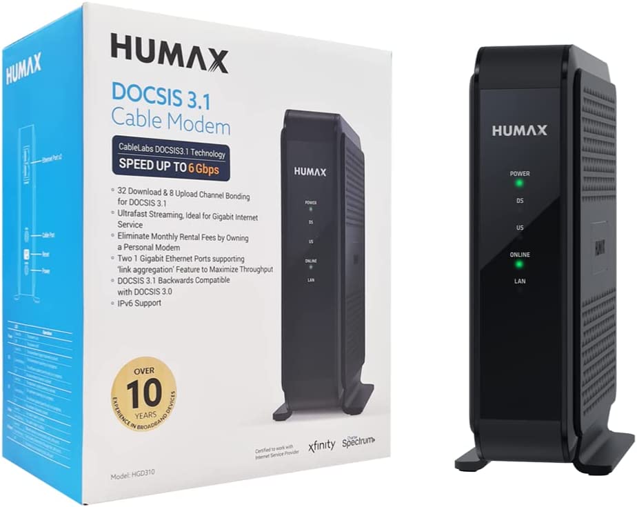 HUMAX HGD310 - DOCSIS 3.1 Cable Modem