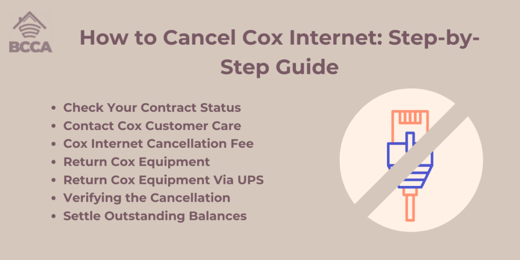 How to Cancel Cox Internet Step-by-Step Guide
