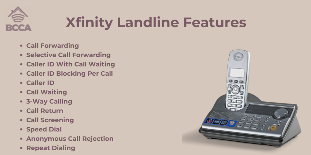 Xfinity Landline Features
