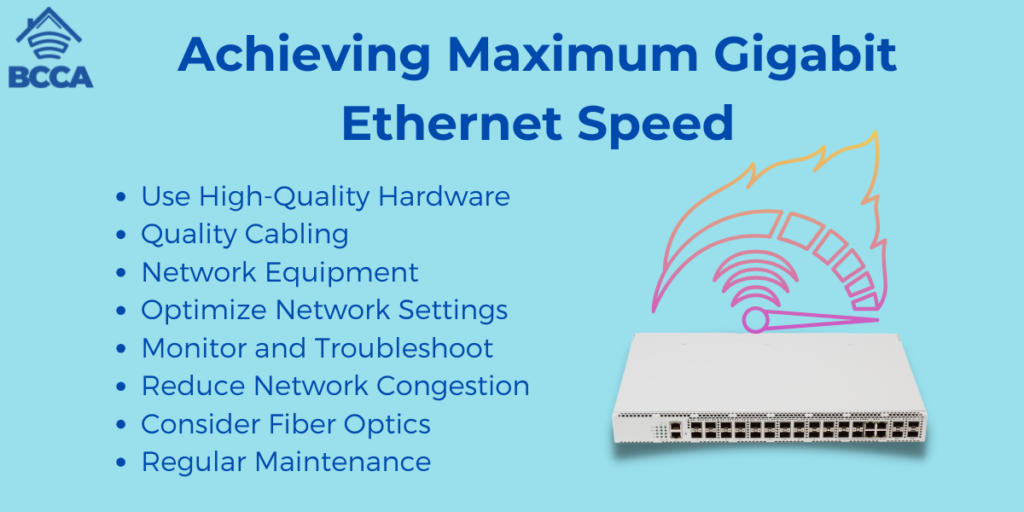 Achieving Maximum Gigabit Ethernet Speed