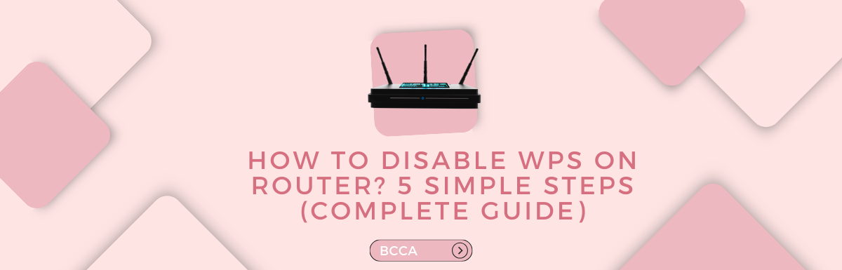 how to disable wps on router